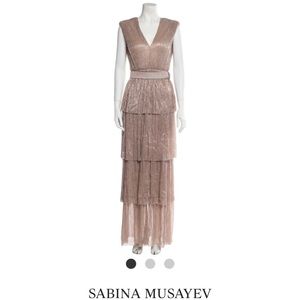Sabina Musayev champagne/gold